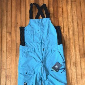 NWT Men's Quiksilver Utility Bibs